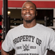 Albert “Jordan Myles” Hardie at the WWE Performance Center during his onboarding as part of the training facility’s February 2019 class. No, that’s not *the* shirt; all new talent at the Performance Center get these.